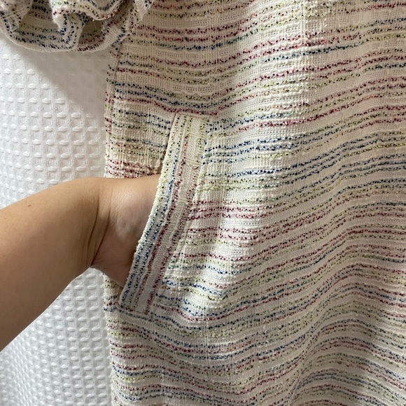 NWT LOFT Puff Sleeve Dress - Picture 4 of 6